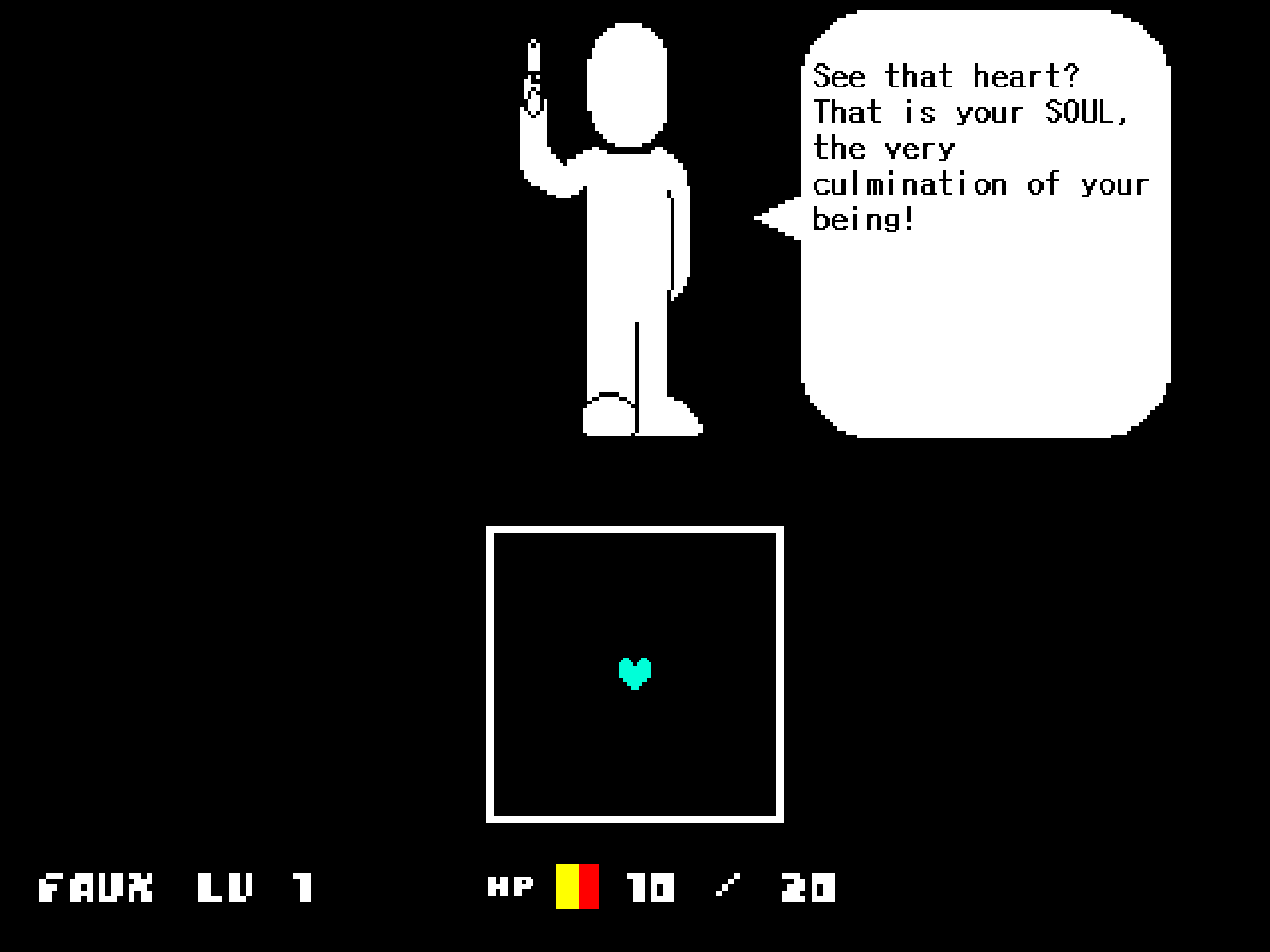 See that heart? No shit!